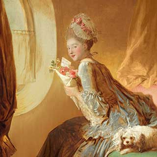 Gemälde einer adeligen Dame